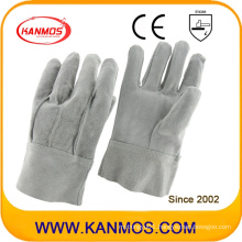 Industrial Safety Full Cow Split Leather Work Gloves (11023)